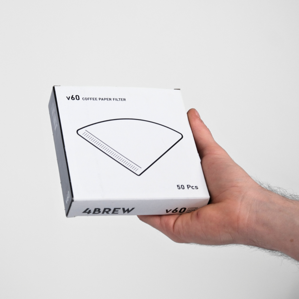 4Brew V60 Filtre Kahve Kağıdı (50li)
